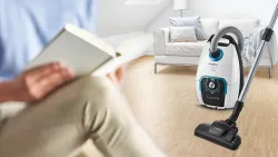 BOSCH Bodenstaubsauger Serie 8 ProSilence BGB75XSIL 8978 2548