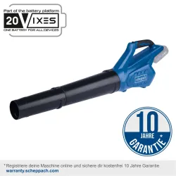 Akku-Laubbläser C-BL700-X Scheppach 579 192