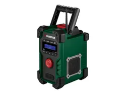 PARKSIDE® Akku-Baustellenradio PBR 10 A1 grün/rot/schwarz 4052916109205