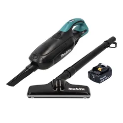 Makita Akku-Handstaubsauger DCL 182 F1 B Schwarz 4064677037321