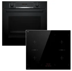 BOSCH Backofen-Set Pyrolyse Hydrolyse mit Keenberk 4262429946499