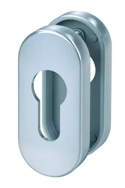 Schmalrahmen-Rosettenpaar ZBR 3250 PZ Edelstahl 4026434093124