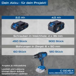 Werkzeugkoffer C-DTB74/1-X Scheppach 24258 7480