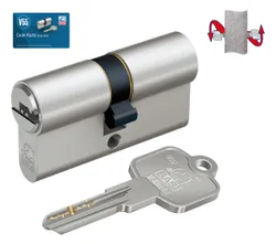 Profil-Doppelzylinder V55 Gleichschließend Nr. 21 Not- und Gefahrenfunktion 4026434181722