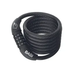 BASI Kabelbinder Fahrradschloss Zahlenschloss 4-stellig 4026434170795