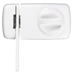 ABUS Einsteckschloss 7030 W Weiß 4003318833281
