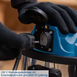 Nass- und Trockensauger ASP50-ES Scheppach 26974 8275