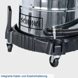 Nass- und Trockensauger ASP50-ES Scheppach 4046664103127