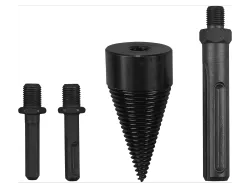 PARKSIDE® Rotorraspel Holzstrukturbürste Raspel- und Senkerset Holzspaltbohrer 4tlg. 4052916551011