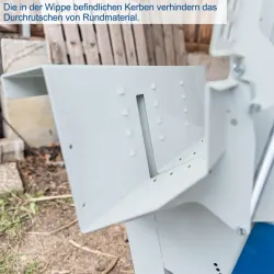 Wippsäge HS520 scheppach Wippkreissäge 3148 746