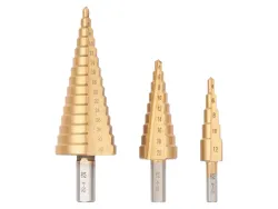 PARKSIDE® Spezialbohrerset Stufenbohrer Set 3tlg. 4055334764070