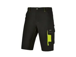 PARKSIDE® Herren Arbeitsbermudas Stretch schwarz/gelb 4052916532652