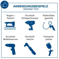 Kompressor stehend HC51V scheppach ölfrei & wartungsarm 4046664063674