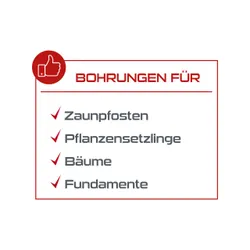 Benzin Erdbohrer PX-EB-52 Practixx 28720 8750