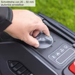 Mähroboter RRMA300 Scheppach Black 3249 769