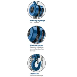 Kettenzug CB02 scheppach 17982 5562