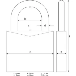 ABUS Zahlenkettenschloss Twins Set 2x Reiseschloss Gepäckschloss 7195 2239