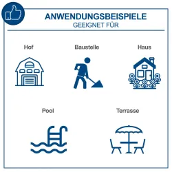 Hochdruckreiniger HCE2600x Scheppach 4046664256779