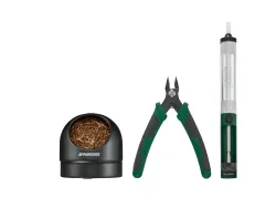 PARKSIDE® Lötstation Zubehör Entlötpumpe Seitenschneider 4335754063404