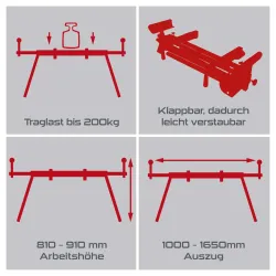 Untergestell PX-UG-1600 Practixx ausziehbar 4046664204794