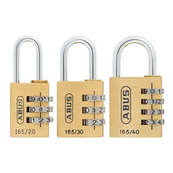 ABUS Vorhängeschloss ABUS Zahlenschloss 165 4003318201349