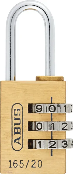 ABUS Vorhängeschloss ABUS Zahlenschloss 165 27549 2243