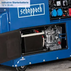 Diesel Stromerzeuger SG5200D Scheppach 4046664095583