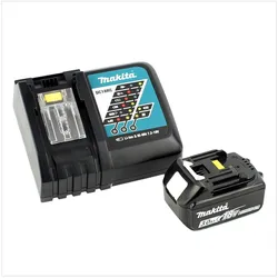 Makita Akku-Handstaubsauger DCL 182 RF1 B Schwarz 27351 8367