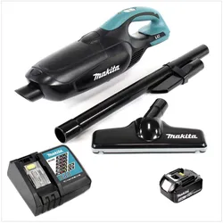 Makita Akku-Handstaubsauger DCL 182 RF1 B Schwarz 4250559933830