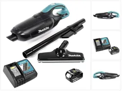 Makita Akku-Handstaubsauger DCL 182 RF1 B Schwarz 4250559933830
