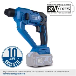 Akku-Bohrhammer C-RHD130-X Scheppach 3347 789