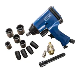 Druckluft-Schlagschrauber-Set 4046664246824
