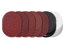 PARKSIDE Schleifpapier-Set für Bandschleifer / Schwingschleifer / Exzenterschleifer / Multischleifer 4052916507513