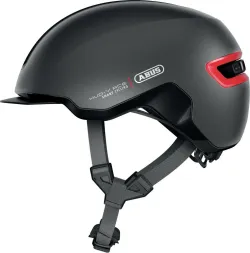 ABUS Fahrradhelm Hud-Y dunkelgrau 4003318669477