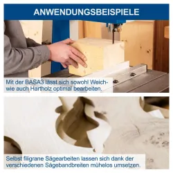 Bandsäge BASA3 Scheppach 1544 391