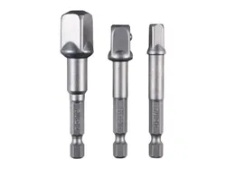 PARKSIDE® Bitverlängerung/Vierkantadapter/Trockenbau-Bits/Tiefenstopp-Set (Vierkantadapter PVA 4 A1) 4052916674246