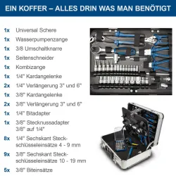 Werkzeugkoffer TB150 Scheppach 20315 6099