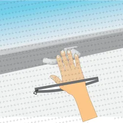 IS Plus Fliegengitter Dachfenster A 9003117034334