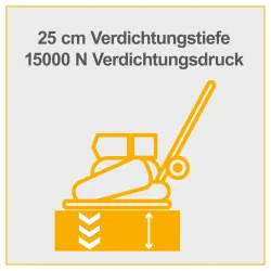 Rüttelplatte RP1200 Herkules 3535 832