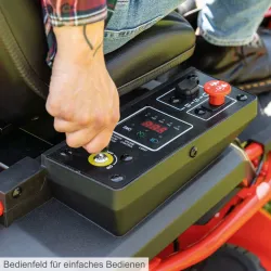 Akku-Aufsitzrasenmäher MR920-E Scheppach 25504 7870