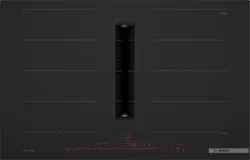 BOSCH Kochfeld mit Dunstabzug Serie 8 Mattschwarz 4242005520831