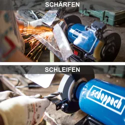 Doppelschleifer SM150L scheppach 30808 9298