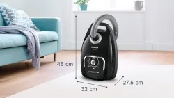 BOSCH Bodenstaubsauger Serie 8 BGL8XALL Schwarz 4242005363100