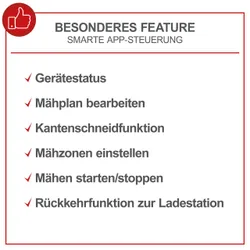 Rasenmähroboter RoboCut L500 Scheppach 30279 9131