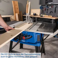 Tischkreissäge HS112-2x scheppach 37016 11239