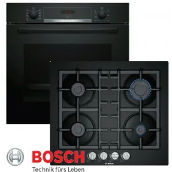 BOSCH Gasherd-Set Autark Elektro Schwarz 0654170032523