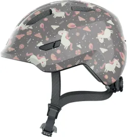 ABUS Kinder-Freizeithelm Smiley 3.0 grey horse shiny 4003318672521
