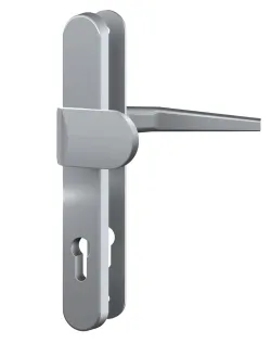 Vollmaterial Schutzbeschlag Schmalrahmenschild rund Typ 7903-0607 4026434112580