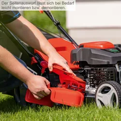 Benzin Rasenmäher MS225-53 Scheppach 4046664239178