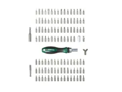 PARKSIDE® Ratschen-Schraubendreher Bit-Set 20534 6161